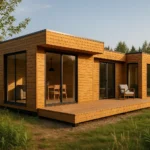 Casa modular madera