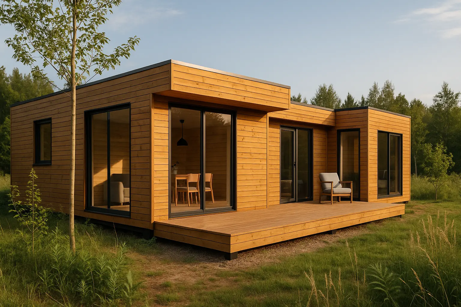 Casas Modulares de Madera | Sostenibilidad y Calidez