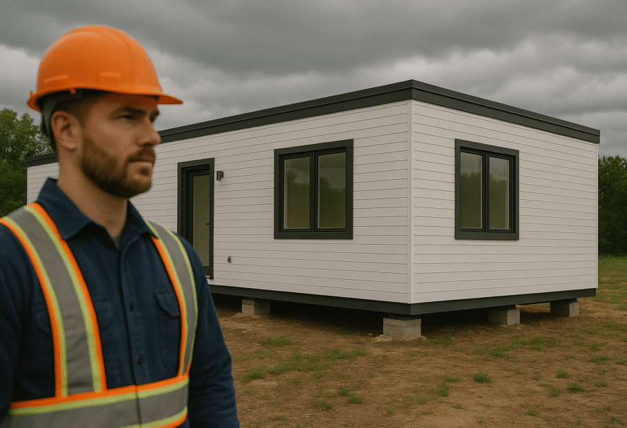 Casa modular resistente