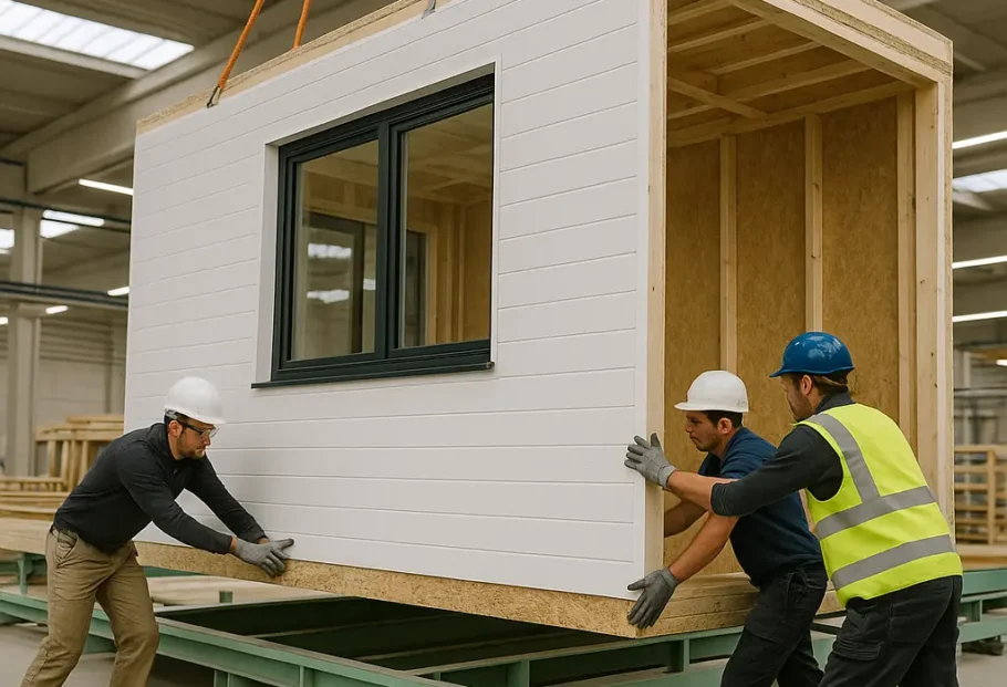 Armado casa modular