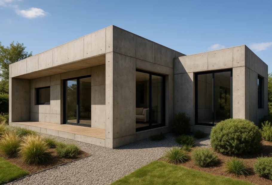 casa modular hormigón
