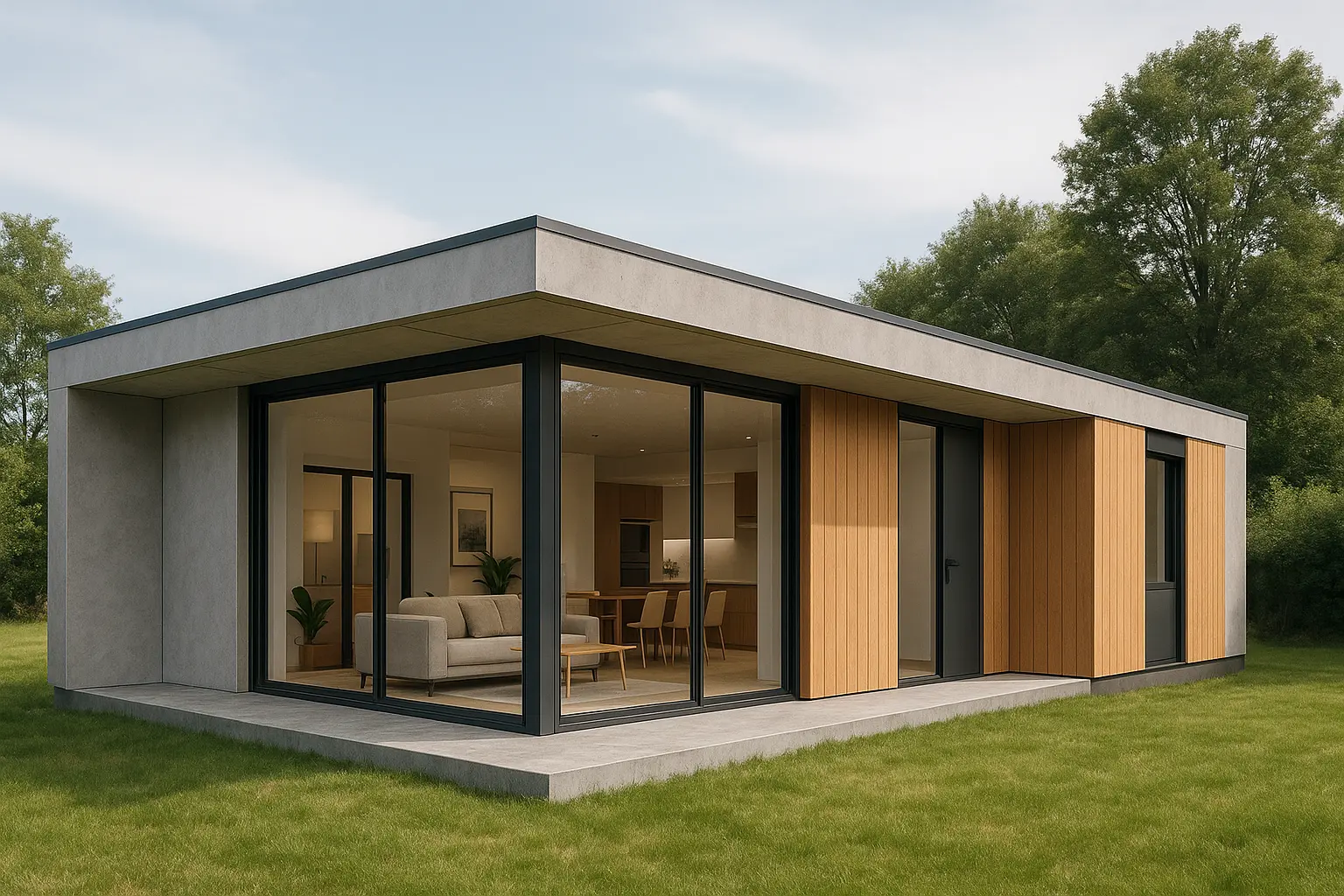 Casas Modulares con Diseño Integral: Estructura e Interiorismo